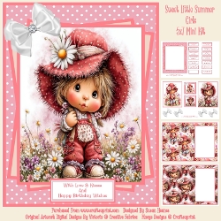 Sweet Little Summer Girls - 5x7 Mini Kit