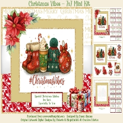 Christmas Vibes - 7x7 Mini Kit