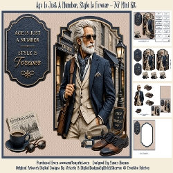 Age Is Just A Number, Style Is Forever - 7x7 Mini Kit