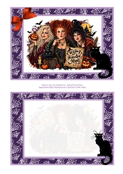 Witching You A Haunted Night - 5x7 Quick Card