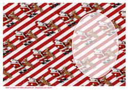 Rudolf and Santa Claus Insert