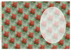 Christmas Poinsettia Insert