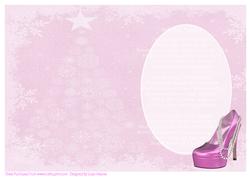 Pink Christmas Shoes