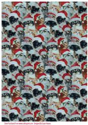 Christmas Cats Paper