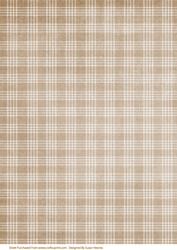 Autumn Brown Plaid Paper 2