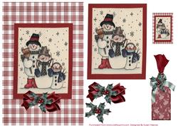Cheery Snowmen
