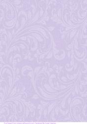 Lilac Swirls Paper