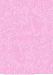 Candy Pink Swirls Paper