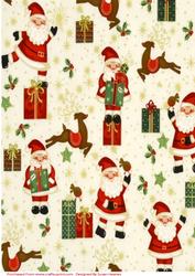 Cheery Santa Paper