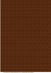 Chocolate Brown Engraved Paper