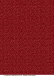 Burgandy Engraved Paper
