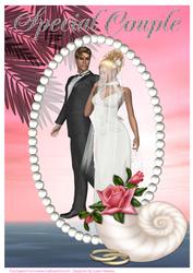 A4 a Special Couple's Beautiful Beach Wedding