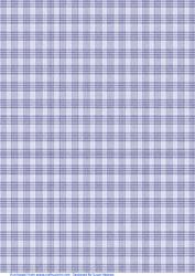 Mid Blue Plaid Paper