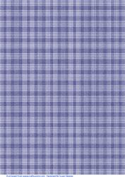 Mid Blue Plaid Paper 2