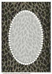 Animal Fur and Pearls Card Front 2