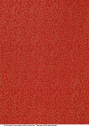 Red and Gold Mini Swirls Paper