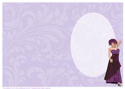A Touch of Purple Insert