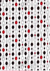 Red and Black Circles Paper