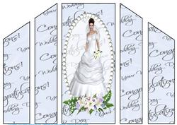 Elegant Bride Theatre Card