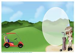 A Ladies Game of Golf Insert