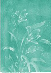 Easter Green Floral Paper