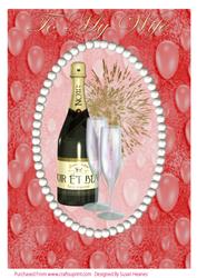 A4 Happy Ruby Anniversary to My Wife