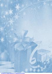 Blue Christmas Paper 3