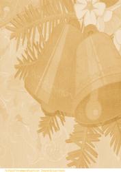 Gold Christmas Paper 4