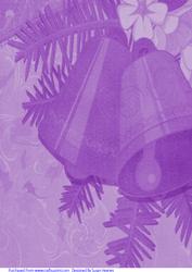 Purple Christmas Paper 4