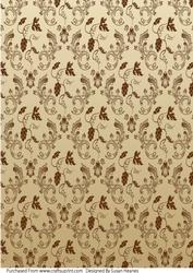 Chocolate and Cream Tone Vintage Paper