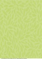 Bright Green Leaf Paper