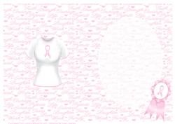 Breast Cancer Awareness T-shirt Insert