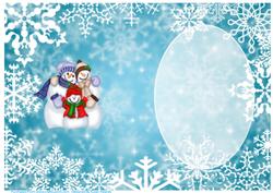 Christmas Greetings from the Frosties Insert