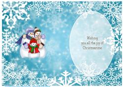 Christmas Greetings from the Frosties Insert 2