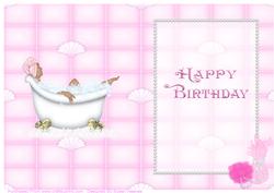 Relax on Your Birthday Insert