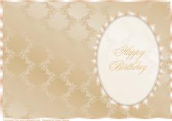 Gold Fancy, Ivory Lace and Pearl Insert