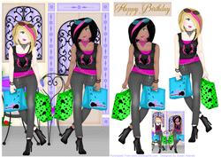 Girls Love to Shop!