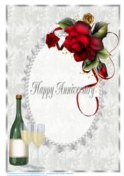 A4 Celebrating Your Silver Wedding Anniversary