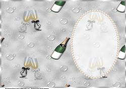 Champagne Celebration, Lace Pearl Insert