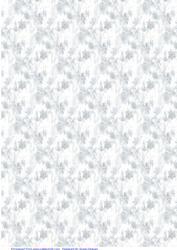 Silver Snowflakes Paper