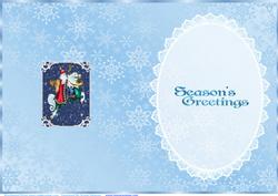 Magical Christmas Greetings Insert 2