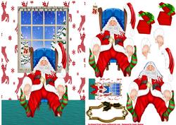 Exhausted Santa !