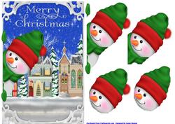 Peeping Snowman 2