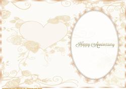 Cream Heart and Roses Insert, with Ivory Lace and Pearls 2