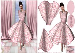 Beauty Dressed in Pink Floral