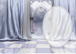 Heavenly Angels Door Insert, with Pearls