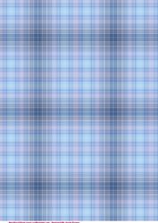 Christmas Blue Tartan Paper