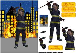 The Brave Firefighter