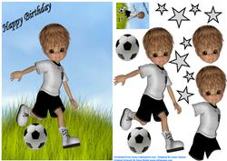Boys Love Playing Football