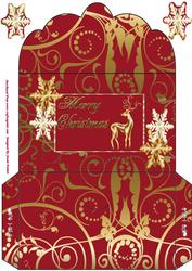 A Golden Christmas to You Money Wallet